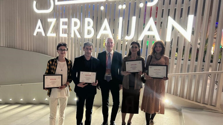 “Expo 2020 Dubai”da DTA və MEDİA-nın elan etdiyi müsabiqənin qaliblərinə mükafatlar təqdim olunub