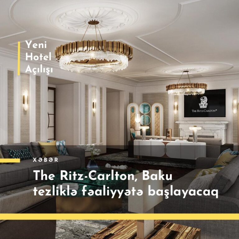 Tezliklə The Ritz Carlton Baku hotel
