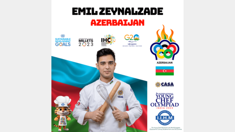 Azərbaycanlı gənc 9-cu Beynəlxalq Gənc Aşpaz Olimpiadasında Qızıl Kubok qazanıb