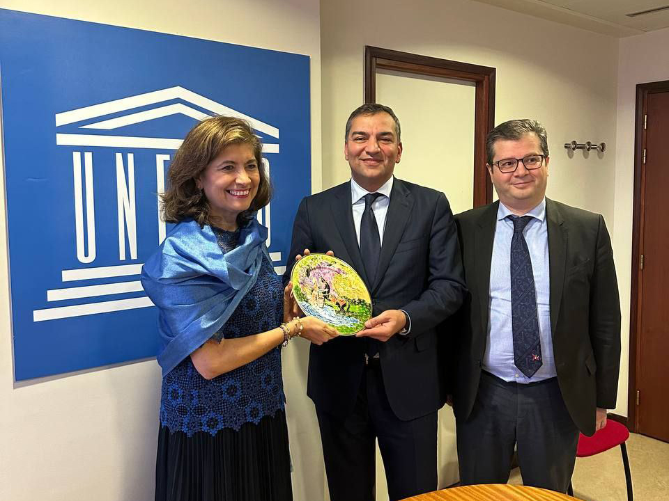 DTA nümayəndə heyətinin UNESCO rəhbər şəxsləri ilə görüşləri olub