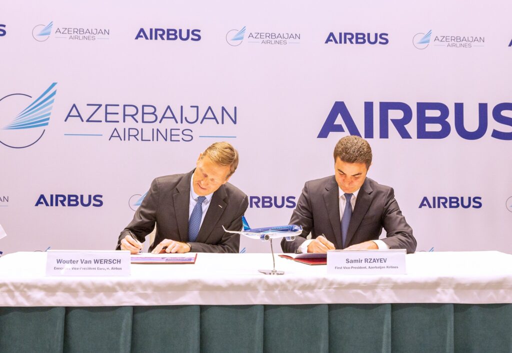 “Azərbaycan Hava Yolları” A320neo ailəsinə aid 12 təyyarə sifariş edib