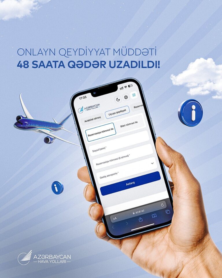 Qeydiyyat müddəti 24 saatdan 48 saata artdı