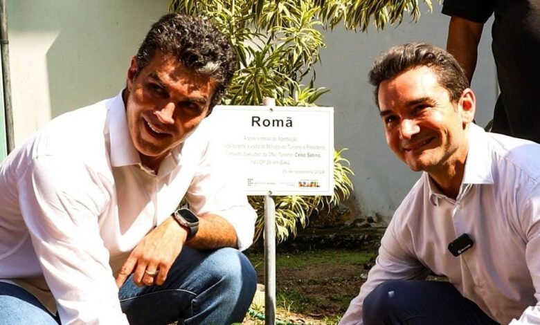 Nar ağacımız , Braziliya turizm məktəbində əkildi 1 nar agaci braziliya