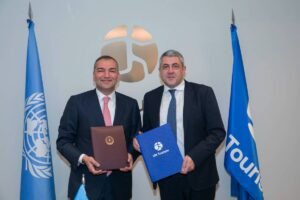 BMT Turizmin Avropa üzrə Regional Komissiyasının 71-ci iclası Bakıda 2 FİTUR Zurab Pololikaşvili Fuad Nağıyev