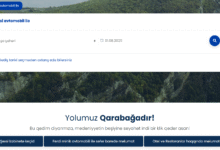 “Yolumuz Qarabağa” portalında dəyişiklik (www.yolumuzqarabaga.az)