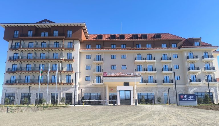 Ağdam şəhərində “Hilton Garden İnn” hotelinə baxış keçirilib.
